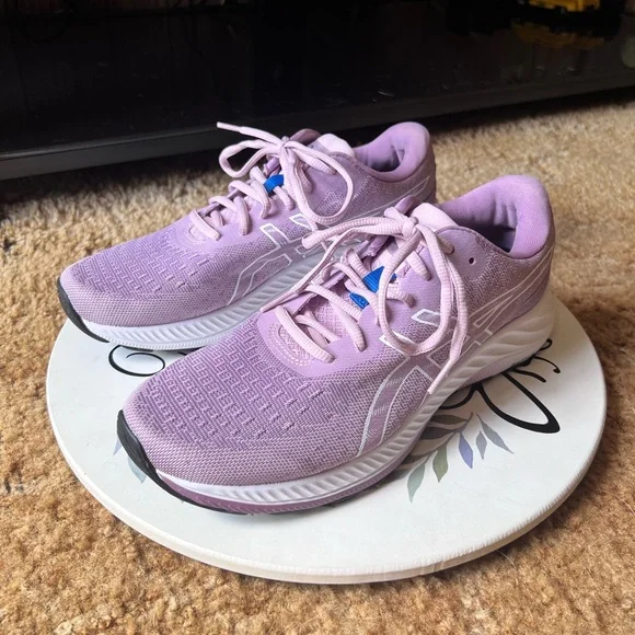 Women’s ASICS GEL-EXCITE 9 running athletes sneakers Barely Rose/White size 10. - Picture 10 of 17